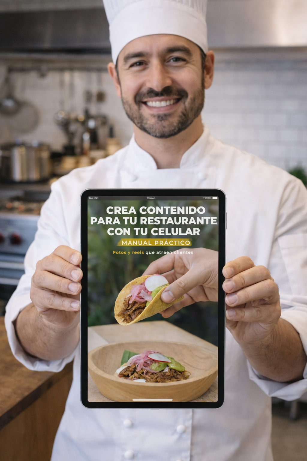 CREA CONTENIDO PARA TU RESTAURANTE CON TU CELULAR- Manual práctico